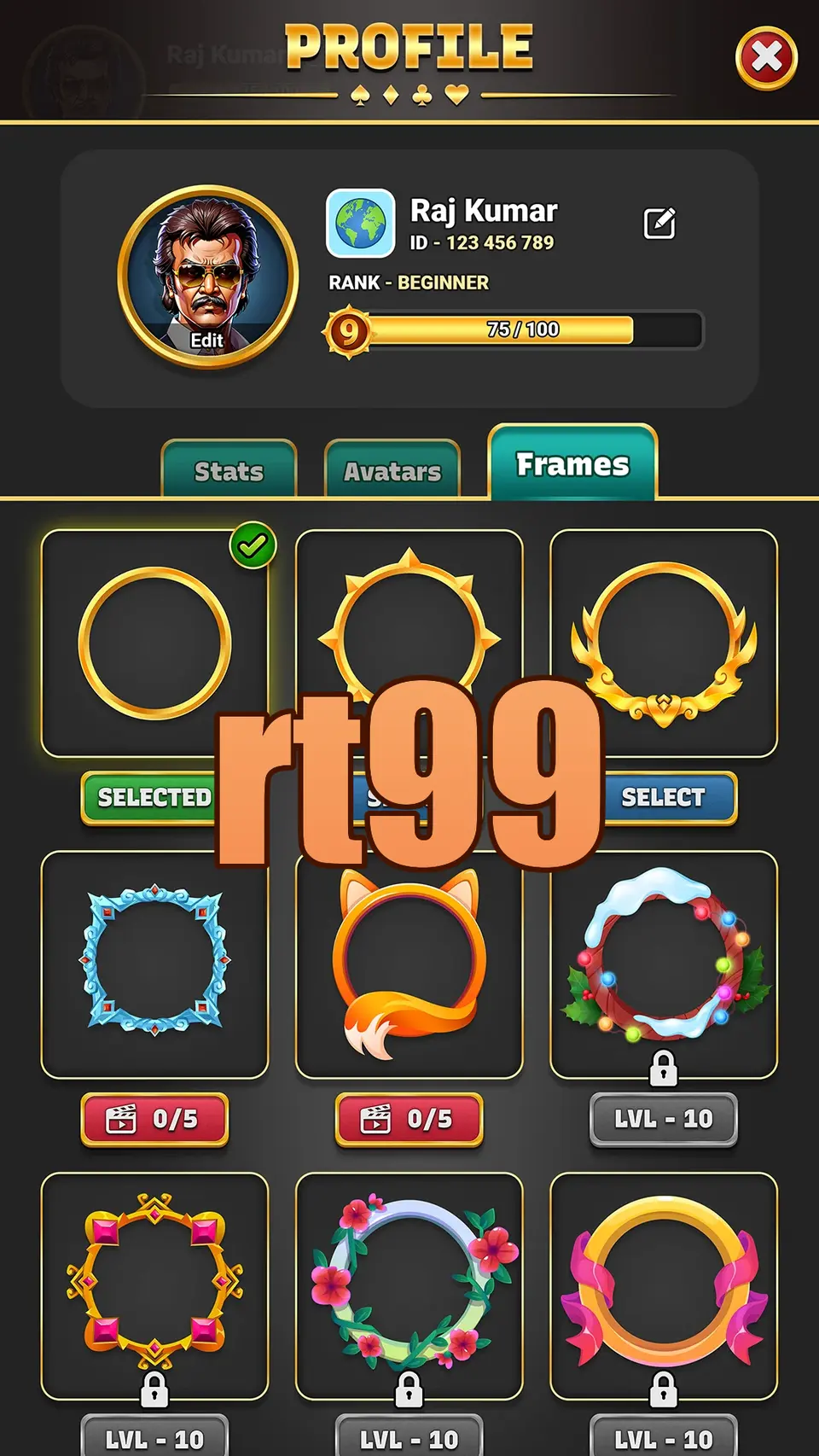 rt99 Masuk